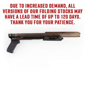 A-TM Folding Stock for the Ruger® Mini-14® and Mini Thirty®